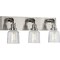 Progress Lighting Rushton Collection Three-Light Bath & Vanity P300228-009 - alternate 1